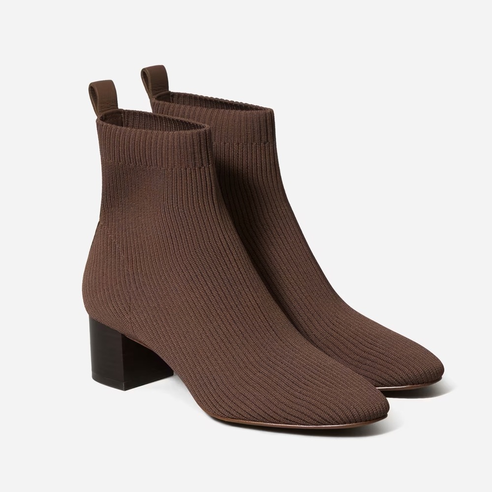 Everlane The Glove Tobacco Bootie Size 9.5